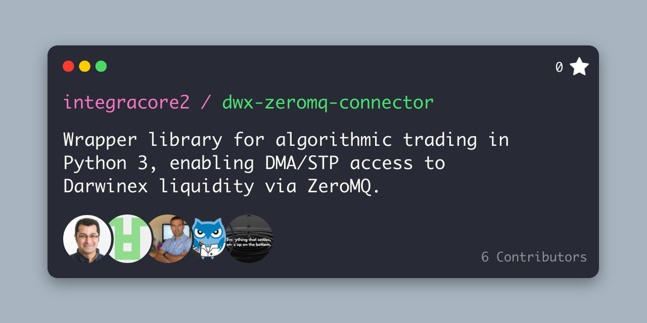 DWX ZeroMQ Connector